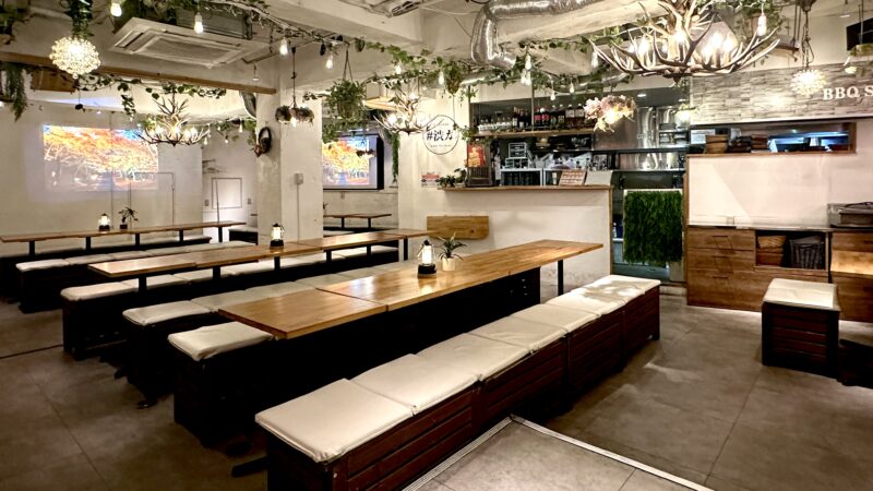 〈渋谷×貸切〉20人規模のパーティーでも系列店舗で対応可!各種宴会から室内BBQまで楽しめる「渋谷ガーデンルーム3F」