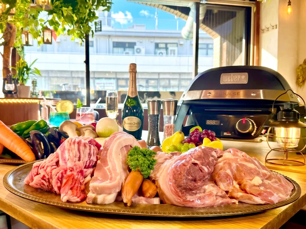 渋谷ガーデンルーム3F 持ち込みBBQコース