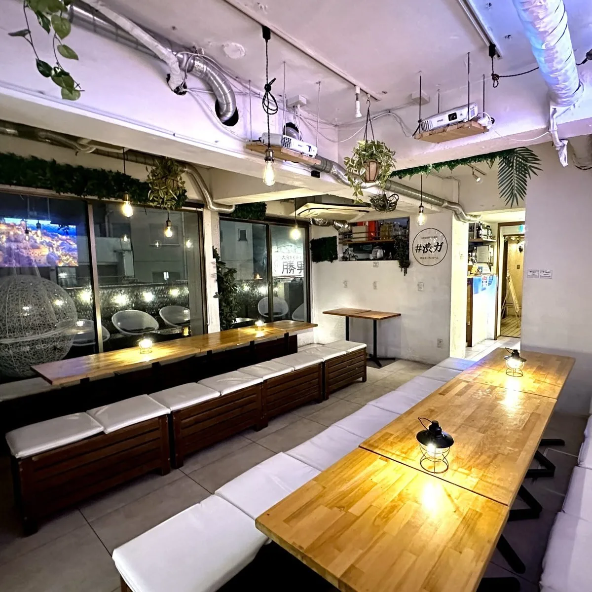 渋谷ガーデンルーム4F テラス付き貸切会場