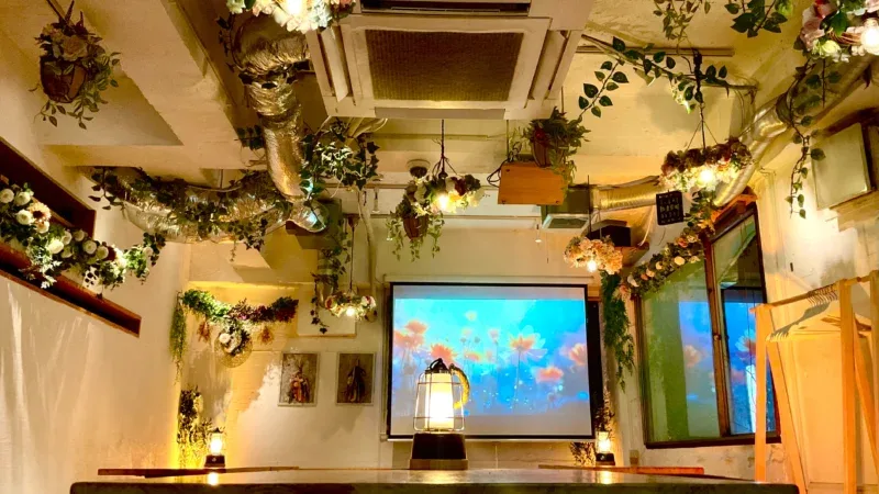 渋谷×居酒屋×喫煙可「渋谷ガーデンルーム3F」夜内観