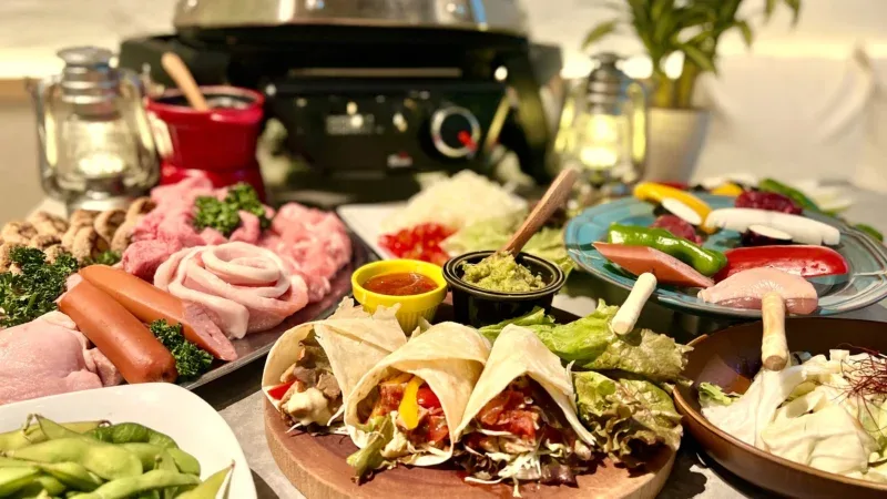 渋谷でナイトBBQ~夜~なら渋谷ガーデンルーム3Fがおすすめ!渋谷駅から近いから大人数でも集まりやすい!海鮮BBQコースもございます!