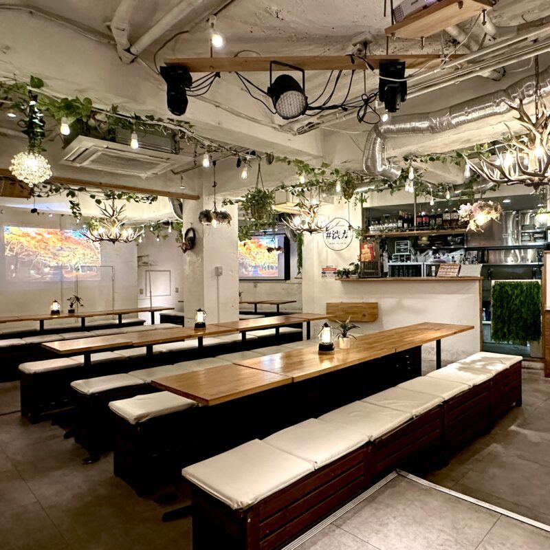 〈渋谷×貸切〉20人規模のパーティーでも系列店舗で対応可!各種宴会から室内BBQまで楽しめる「渋谷ガーデンルーム3F」