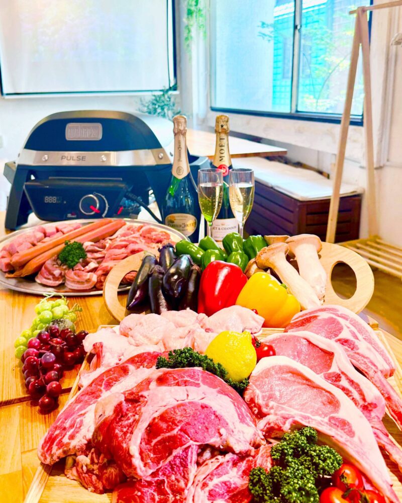 〈渋谷×貸切×手ぶらBBQ〉内観1