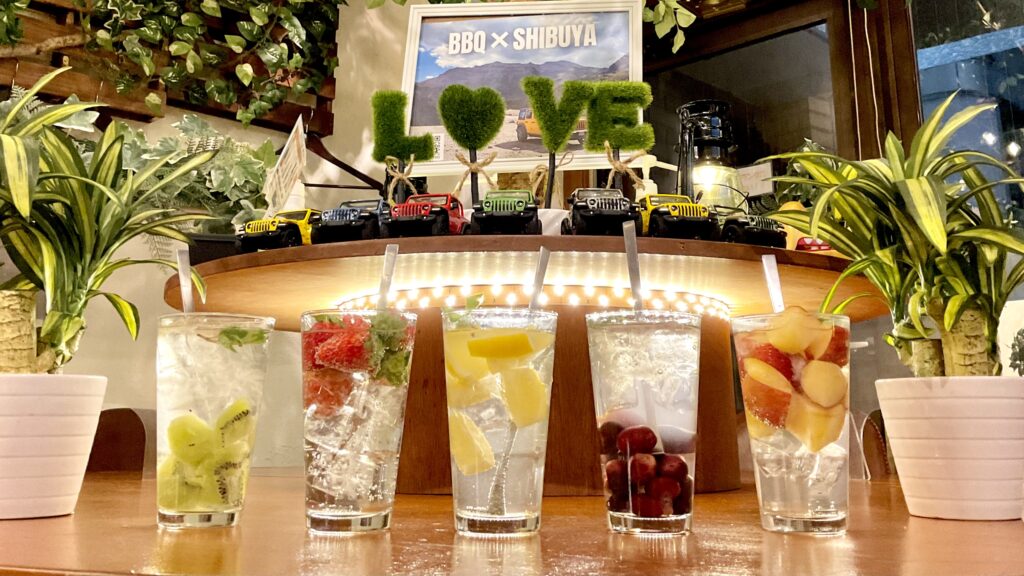 ご予算で選べる豊富な飲み放題コース！
渋谷の貸切推し会は「渋谷ガーデンルーム」におまかせください！