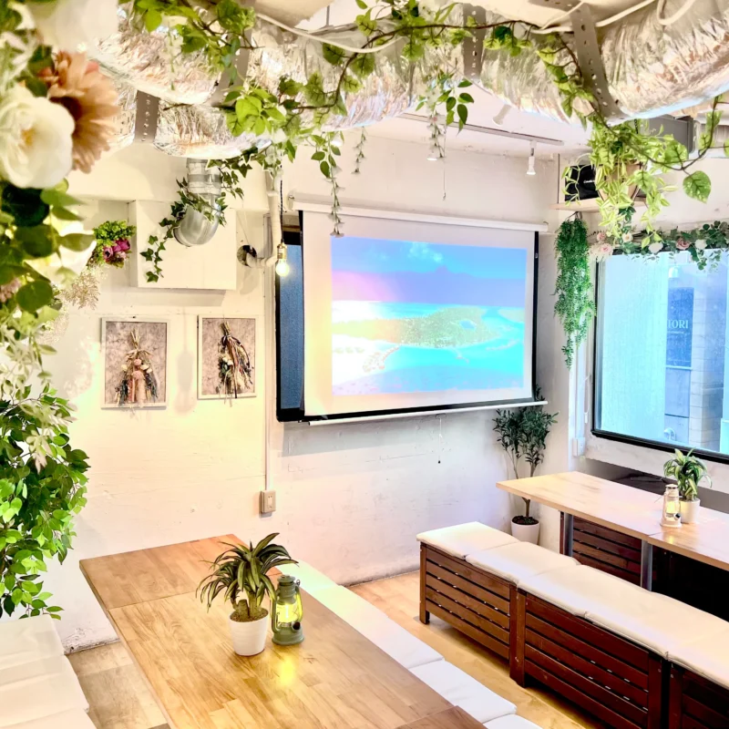 「渋谷ガーデンルーム」は、貸切に特化したおしゃれ個室居酒屋です！
20人・３0人などの少人数貸切はお任せください！