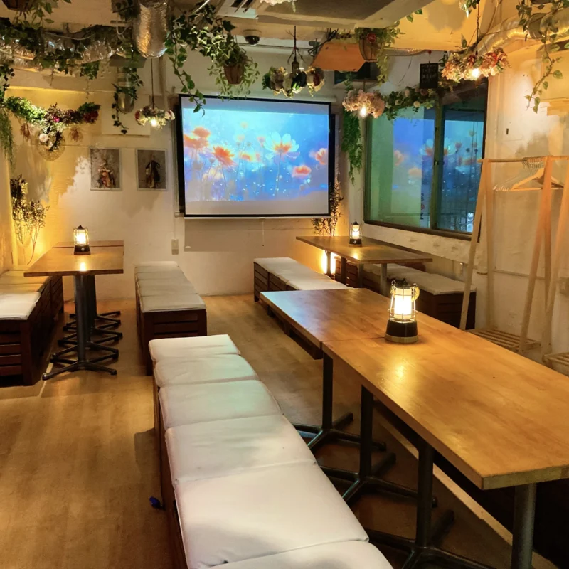 「渋谷ガーデンルーム」は、貸切に特化したおしゃれ居酒屋です！
20人・３0人など結婚式の二次会での貸切はお任せください！